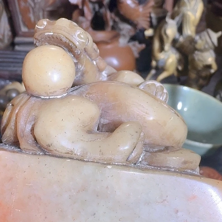 寿山石摆件收藏精雕