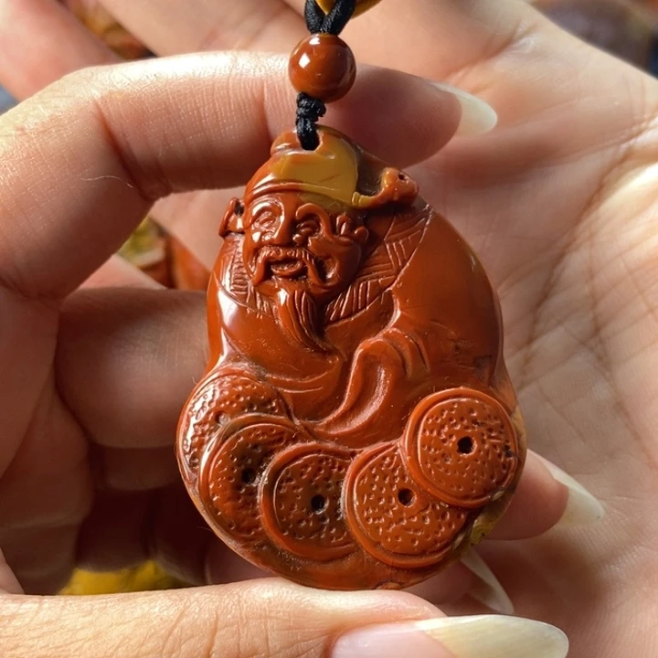 未镶嵌颈饰玛瑙/玉髓战国红