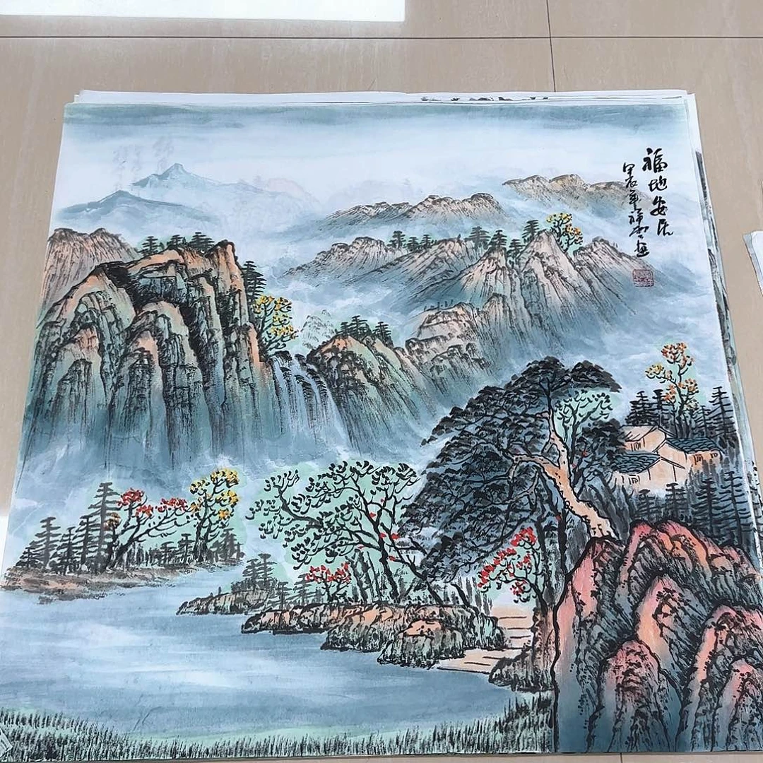 国画国画作品集一个
