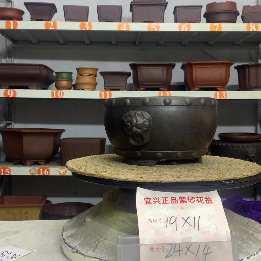 花盆紫砂精品紫砂花盆包邮