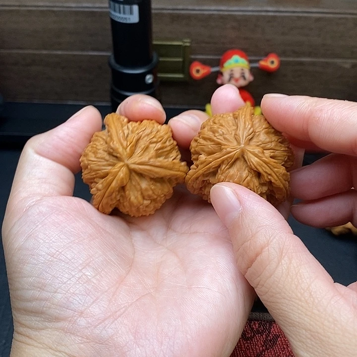 卓***烤把件文玩核桃白奔