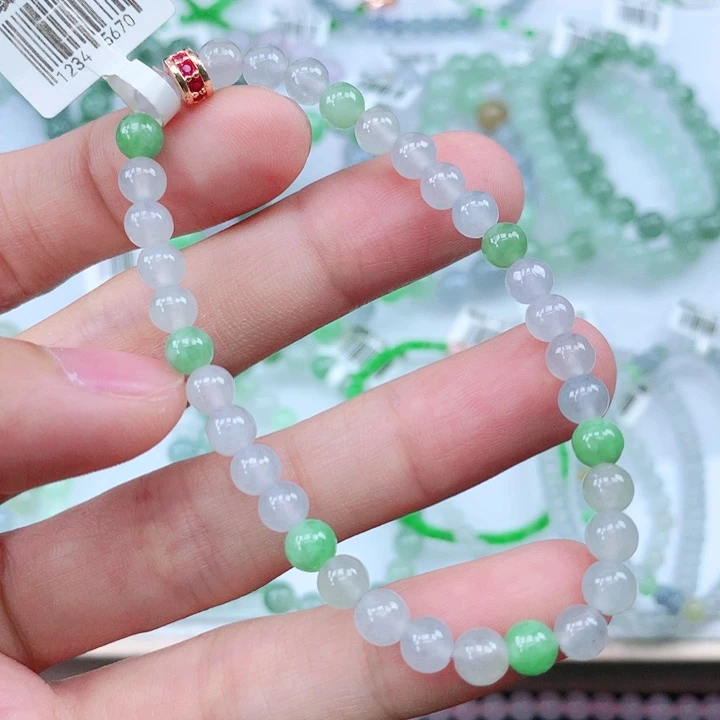 未镶嵌手链翡翠翡翠