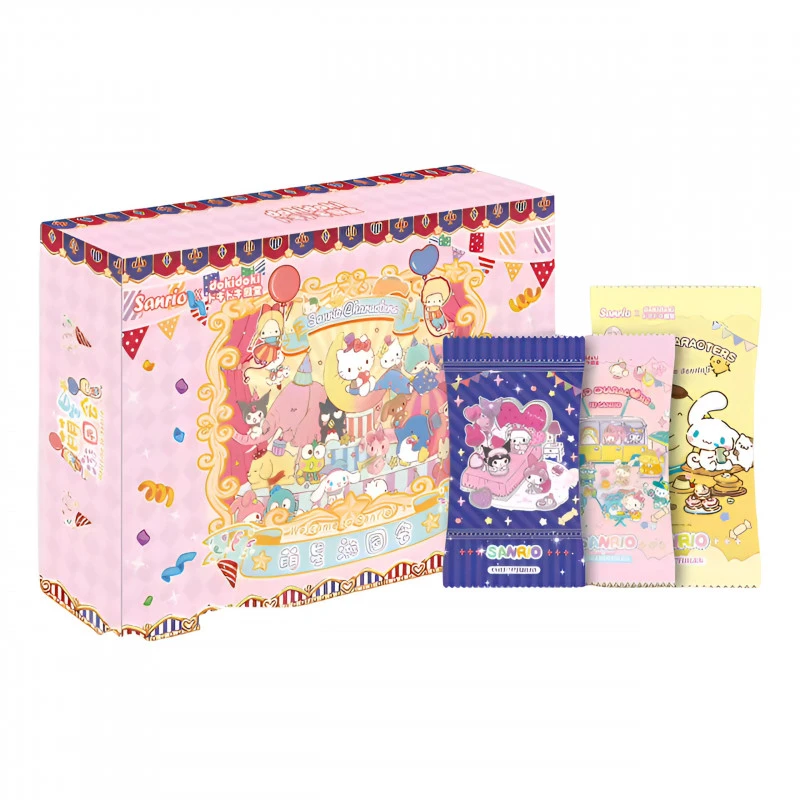 【拆卡*Doki殿堂×三丽鸥第二弹】-萌星游园会拆卡收藏卡牌