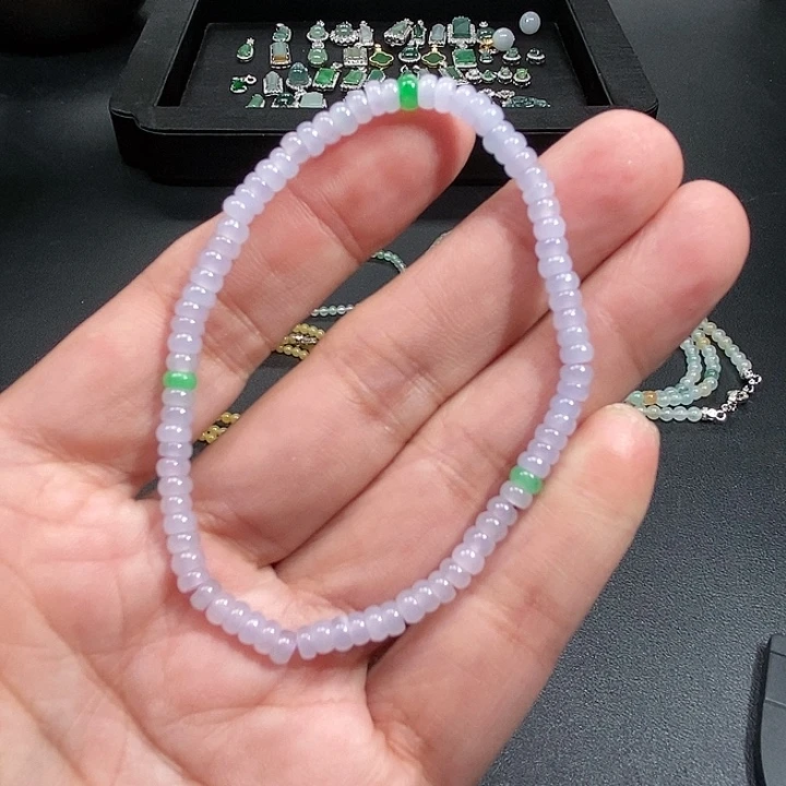 翡翠未镶嵌手串12578990