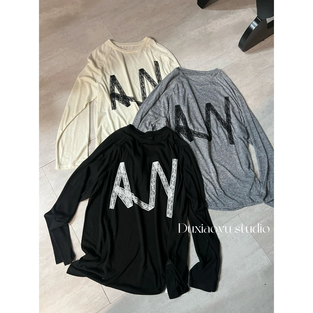 2025春款新品【设计感时尚长袖上衣】设计感时尚长袖上衣T恤