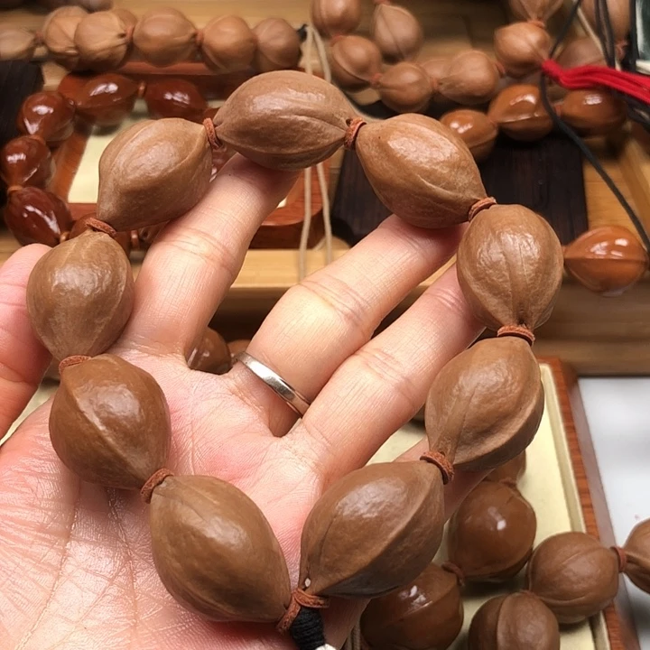 豹***豹手串橄榄核梅林铁核19 X29去霜不退不换