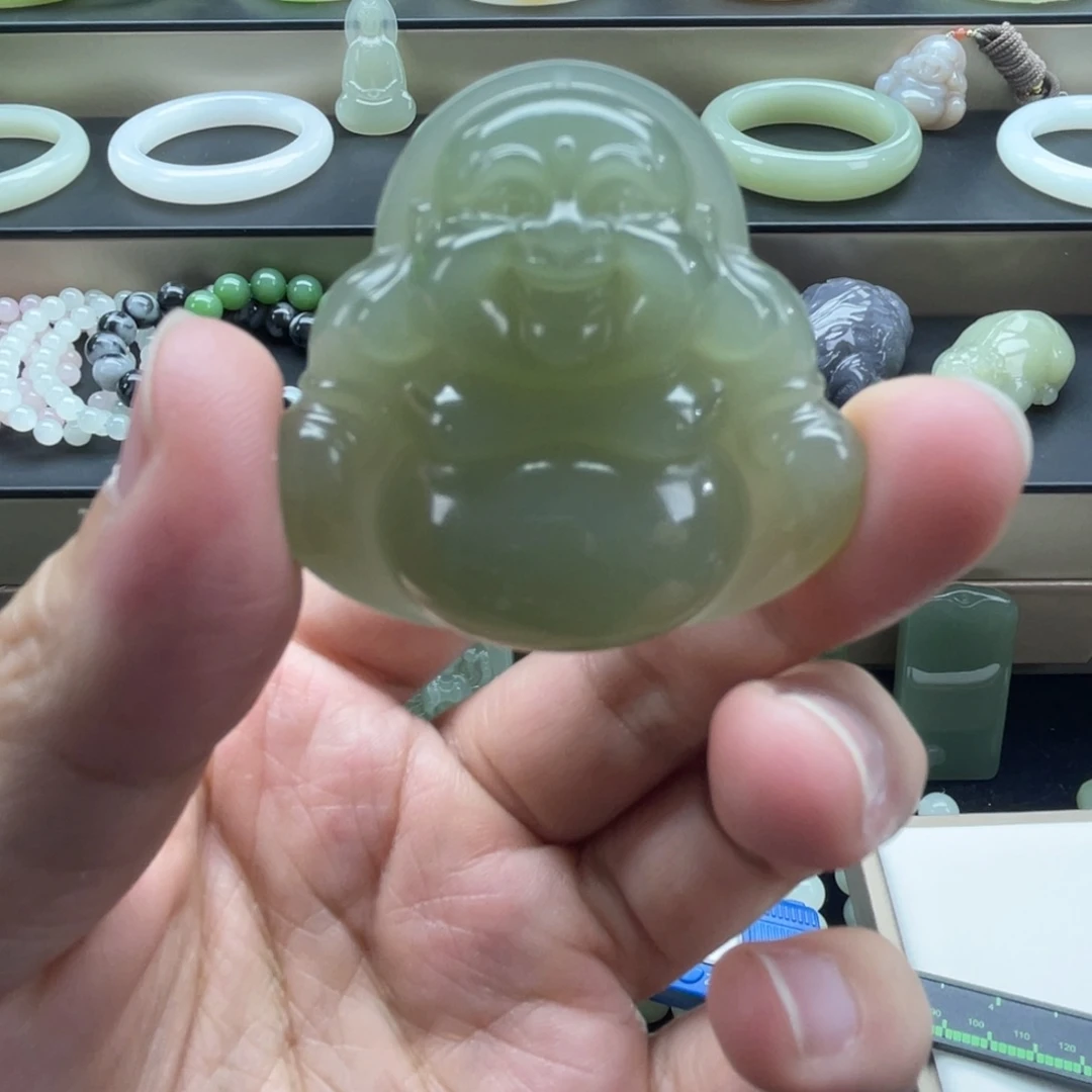 和田玉未镶嵌颈饰45