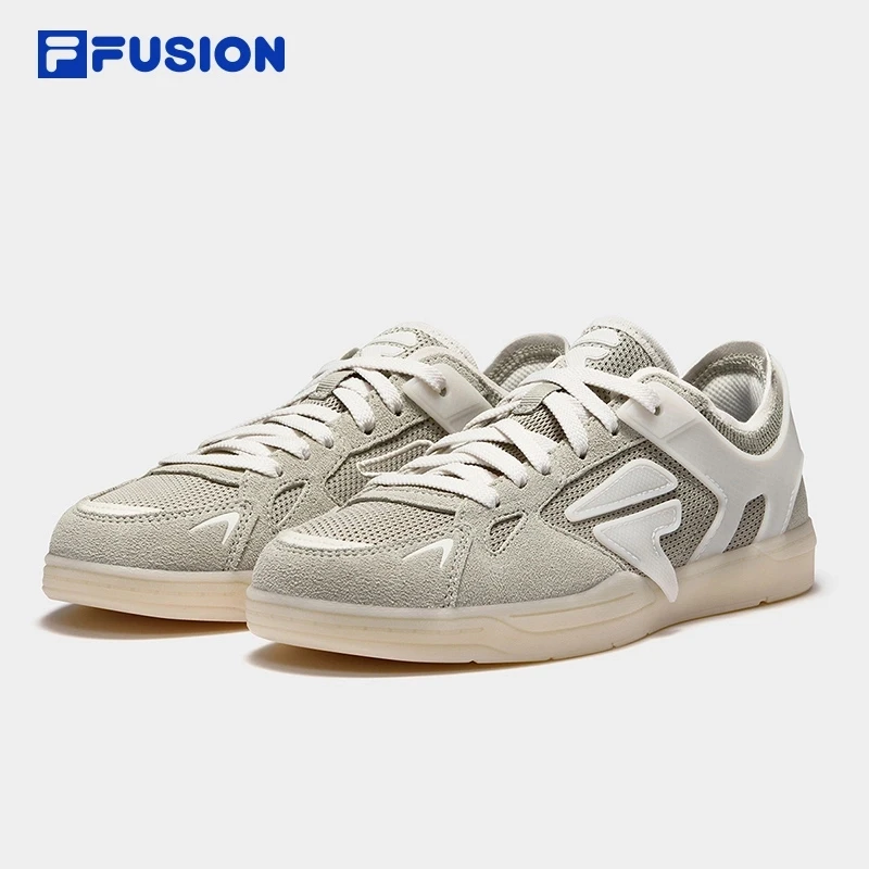 FILA FUSION潮牌滑板女鞋复古百搭休闲运动舒适女鞋T12W522303F