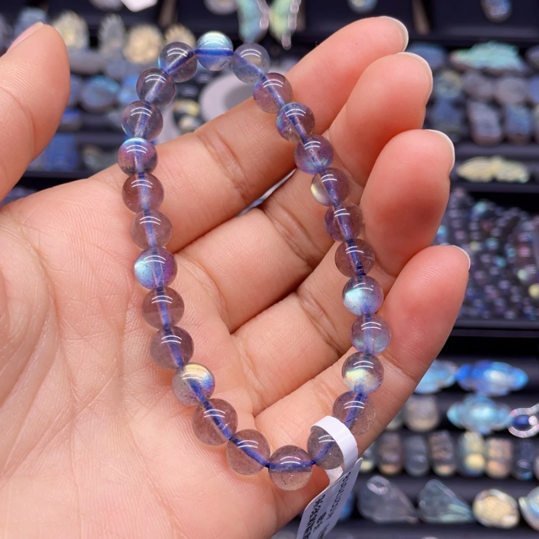 长石手串未镶嵌7.1左右