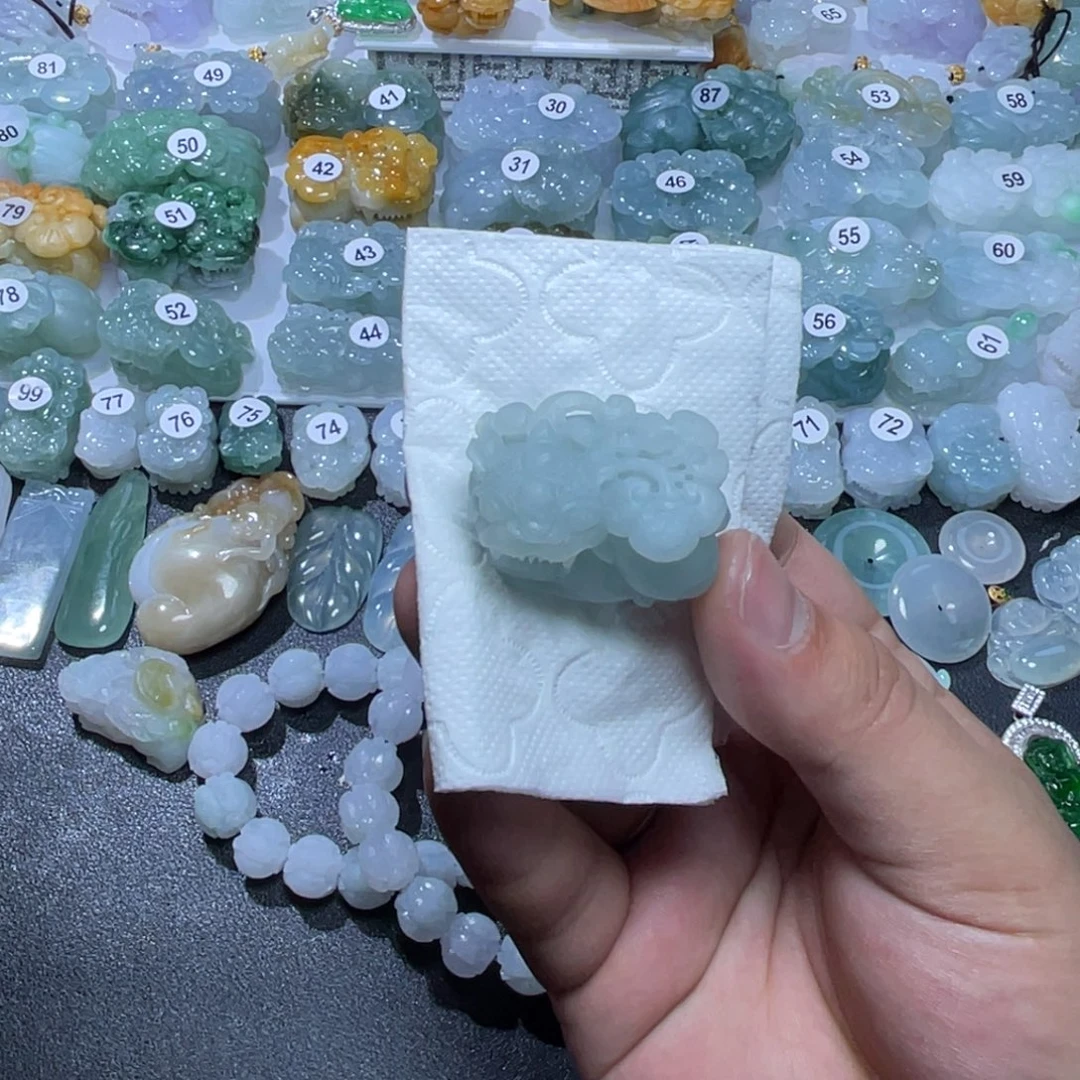 定制翡翠未镶嵌天然