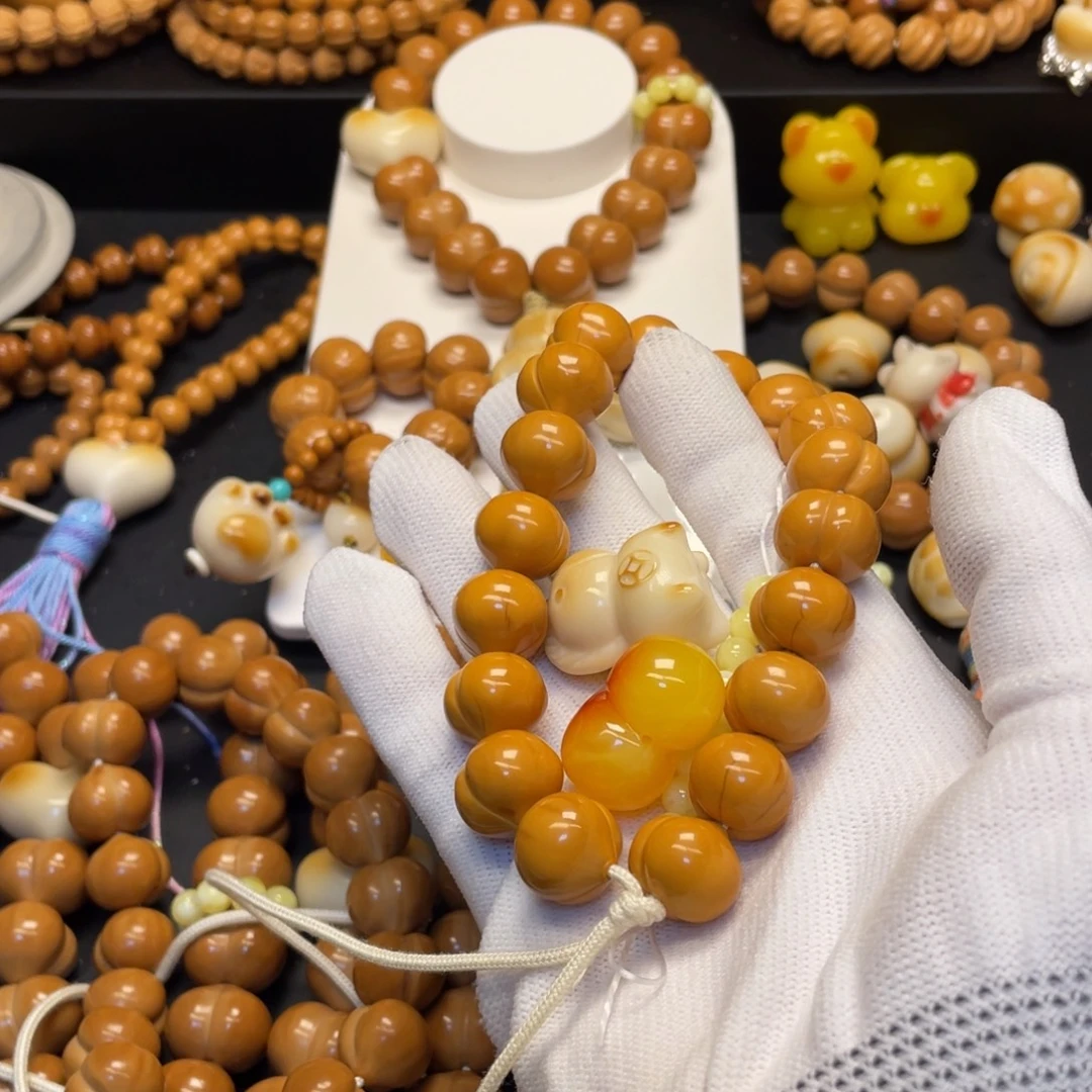 .***可猴头核桃吊坠微瑕屁桃➕配饰