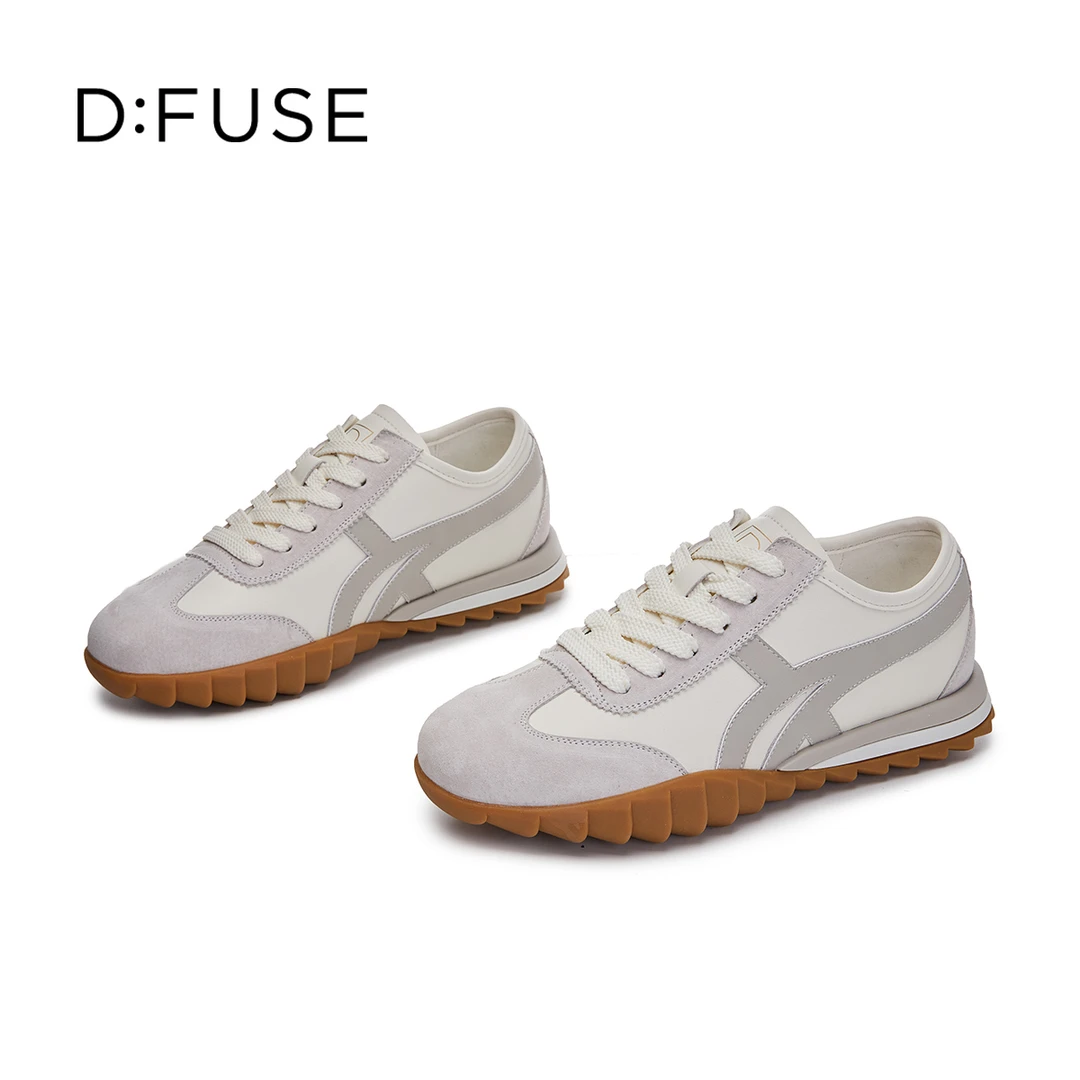 星期六旗下高端品牌迪芙斯德训鞋时尚休闲女鞋百搭拼色女鞋