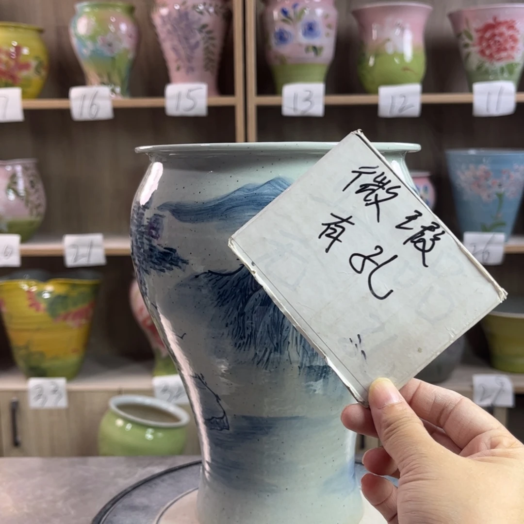 景德镇陶瓷花盆花盆