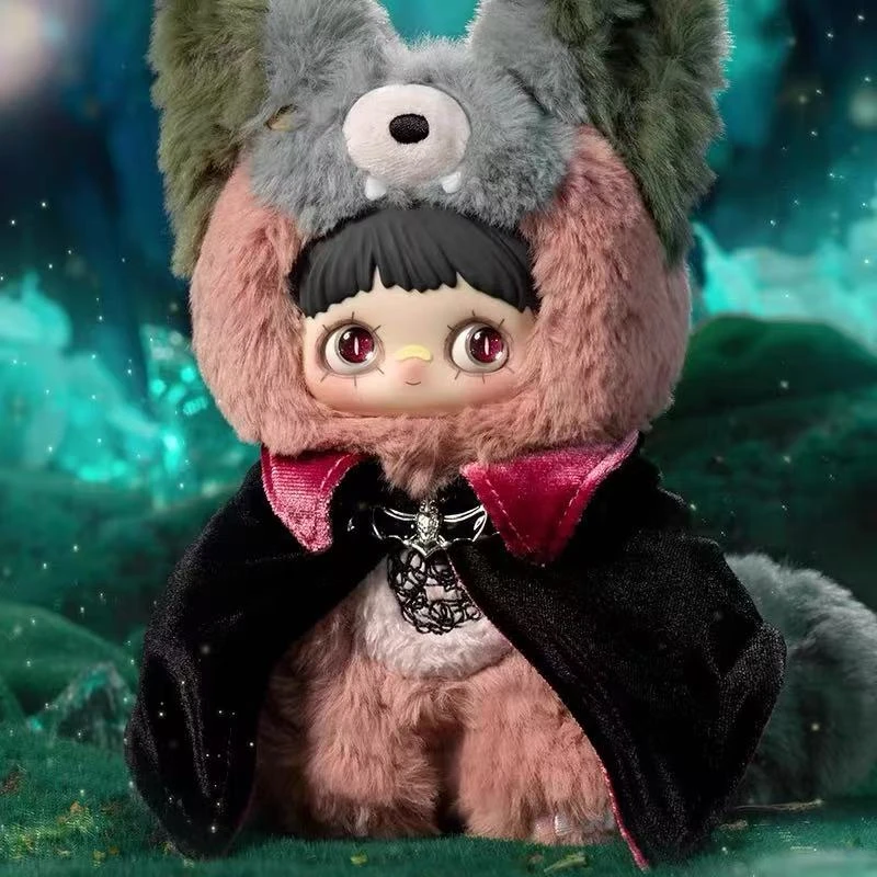 MayMei霉霉四代双生秘境盲盒毛绒公仔玩偶包包挂件