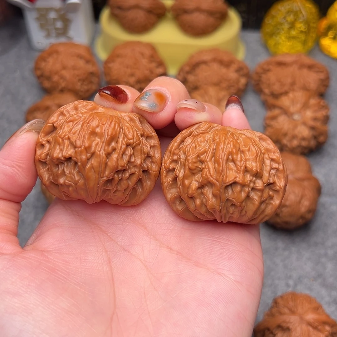 把件文玩核桃毕业精品精配山地磨43全品正磨绝配