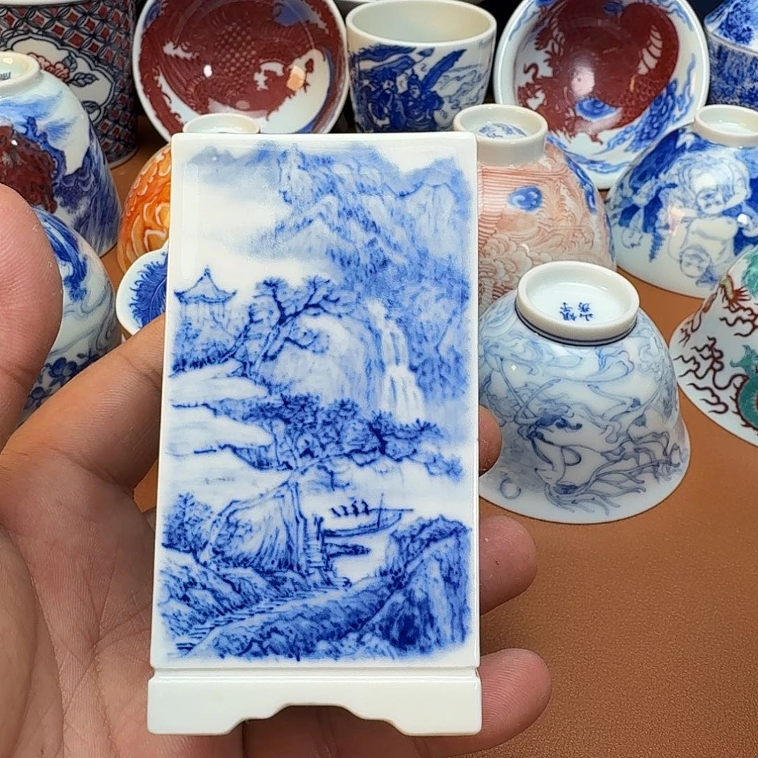 向****杯子景德镇全手工手绘陶瓷