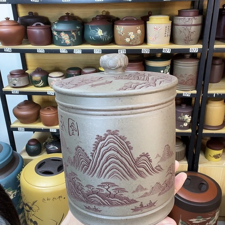 紫砂茶叶罐紫砂茶叶罐