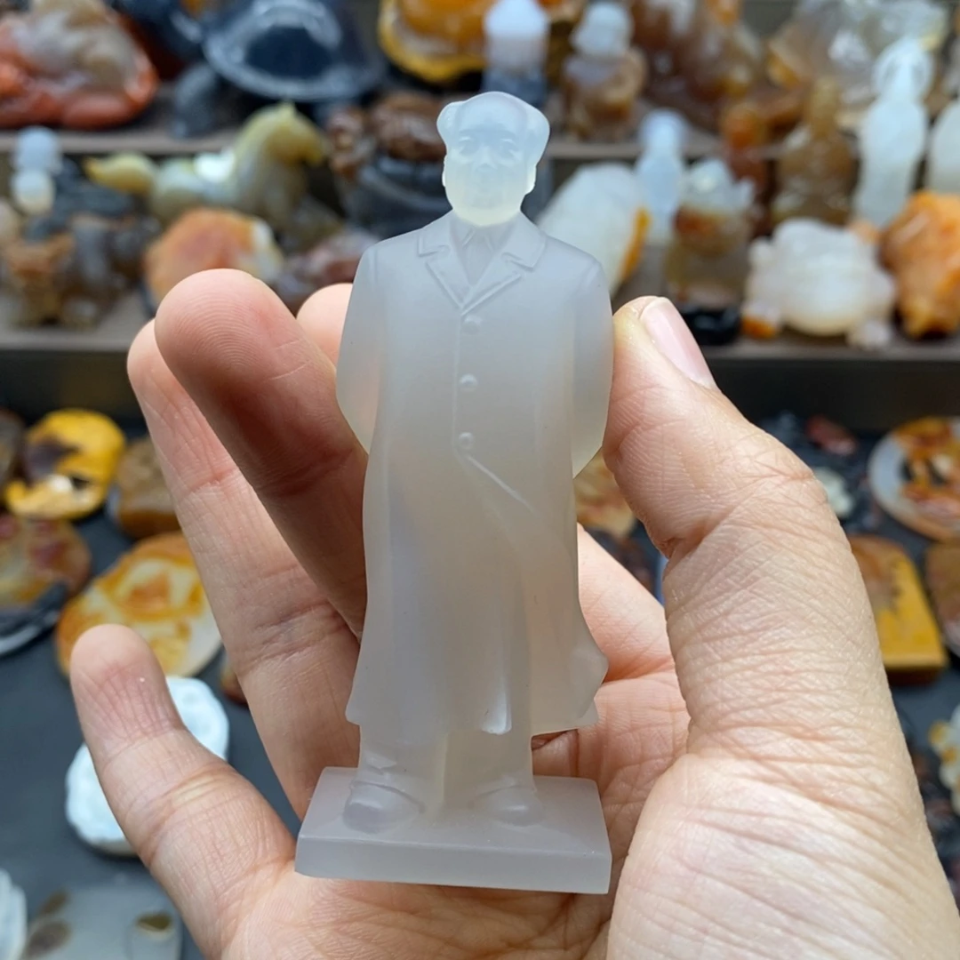 未镶嵌吊坠(不含链)玛瑙/玉髓老*