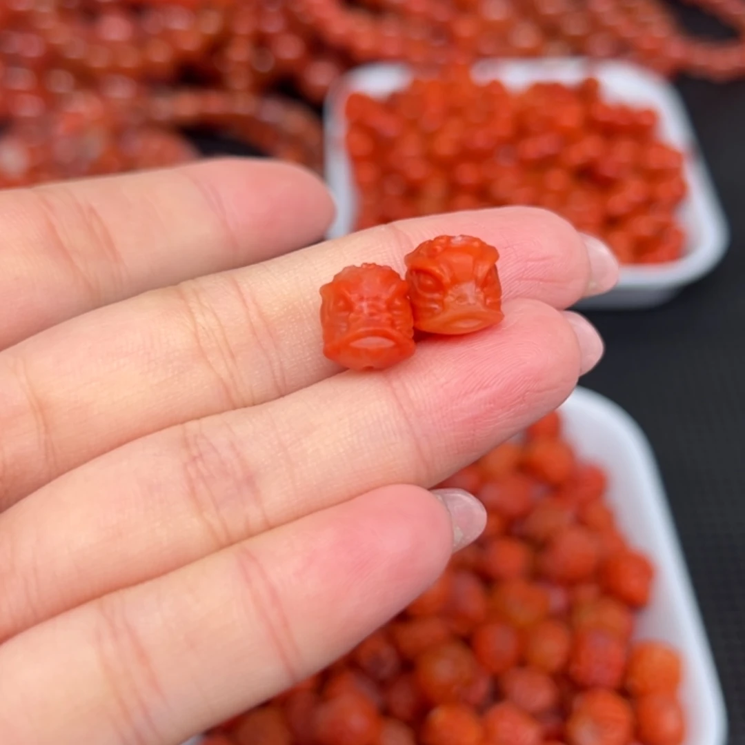 南红玛瑙未镶嵌吊坠(不含链)