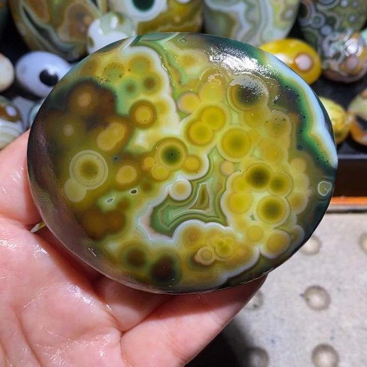 未镶嵌玛瑙/玉髓珠宝半成品34