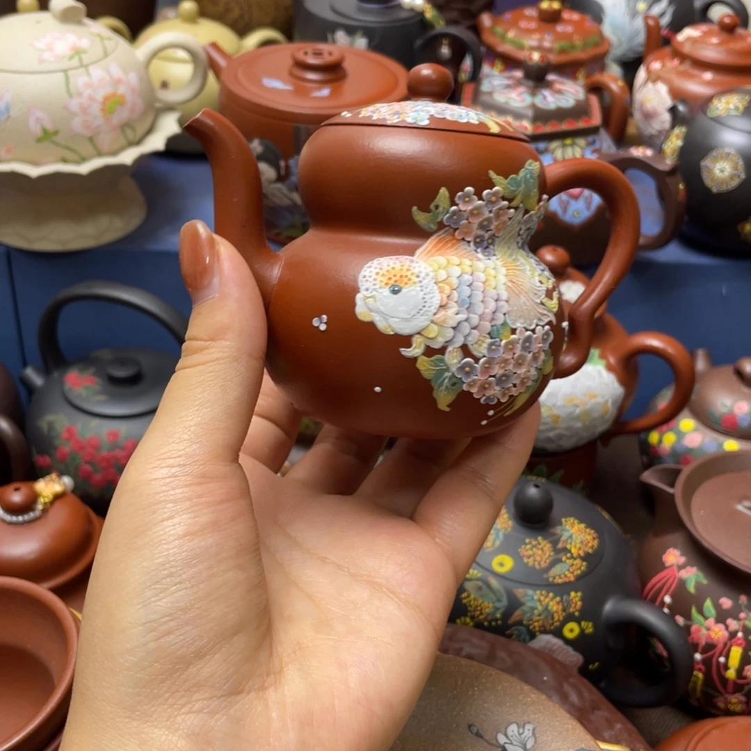 蟹***️紫砂茶杯紫砂主人杯160cc