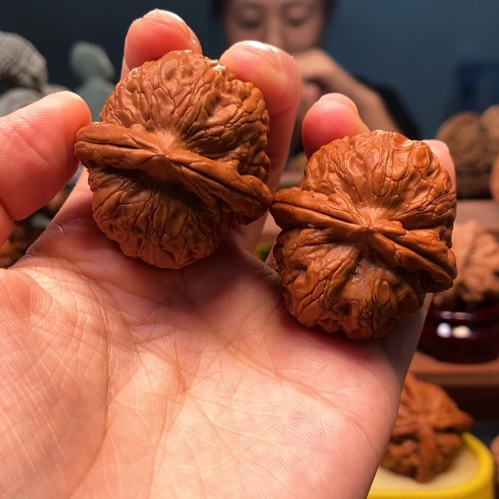摆件核桃38尺元宝全品