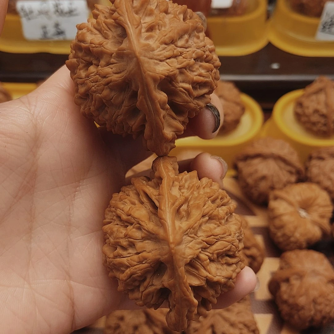 把件文玩核桃52全品官帽