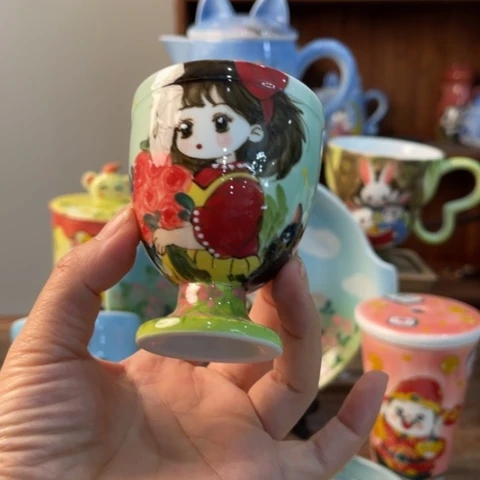 炉景德镇釉下手绘陶瓷