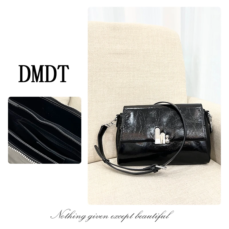【DMDT服饰】2025新品“流金岁月” 多格子斜跨休闲百搭女士包包39052