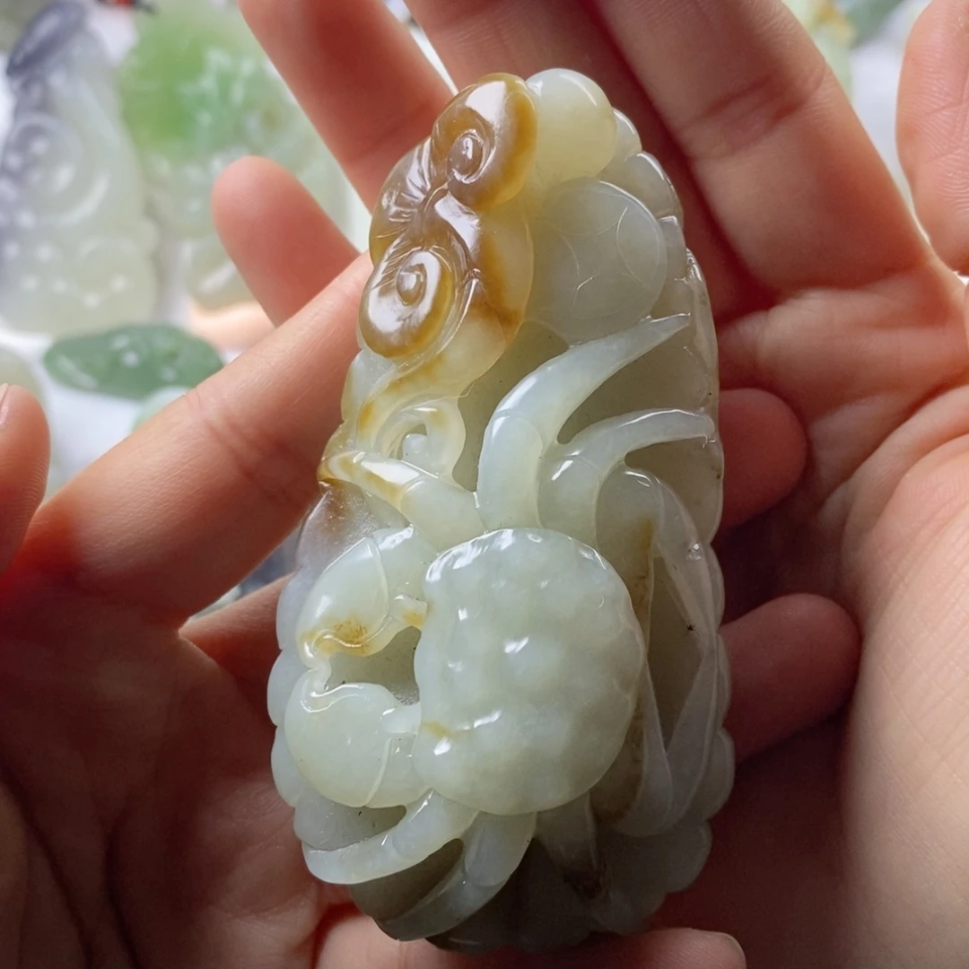 未镶嵌和田玉把件