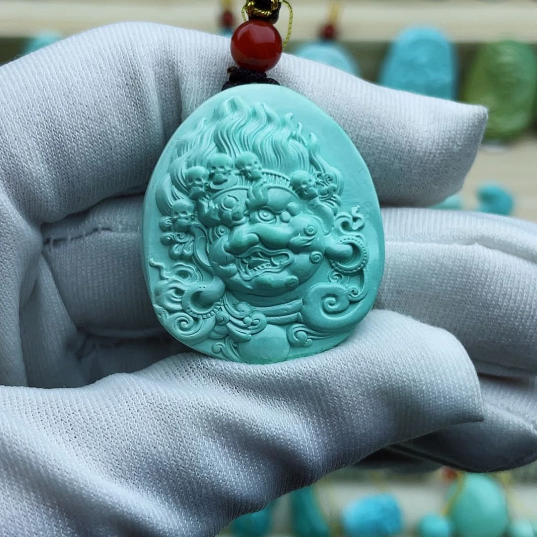 未镶嵌绿松石珠宝半成品