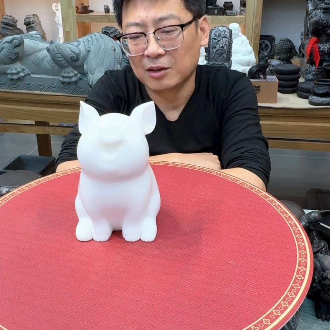 西安石晋錾石雕手工雕刻摆件