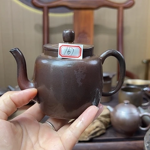 戬谷龙窑柴烧茶壶167
