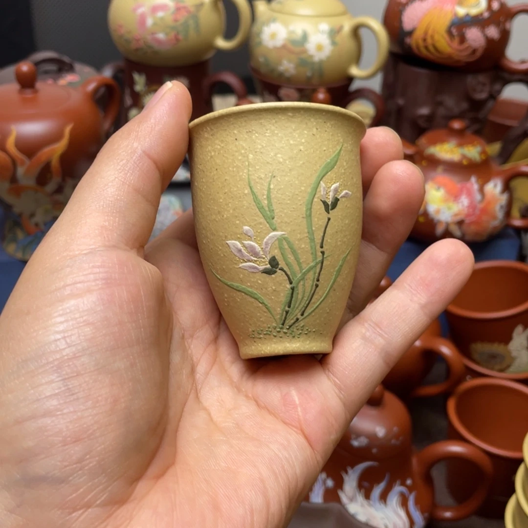 茶杯紫砂紫砂主人杯50cc