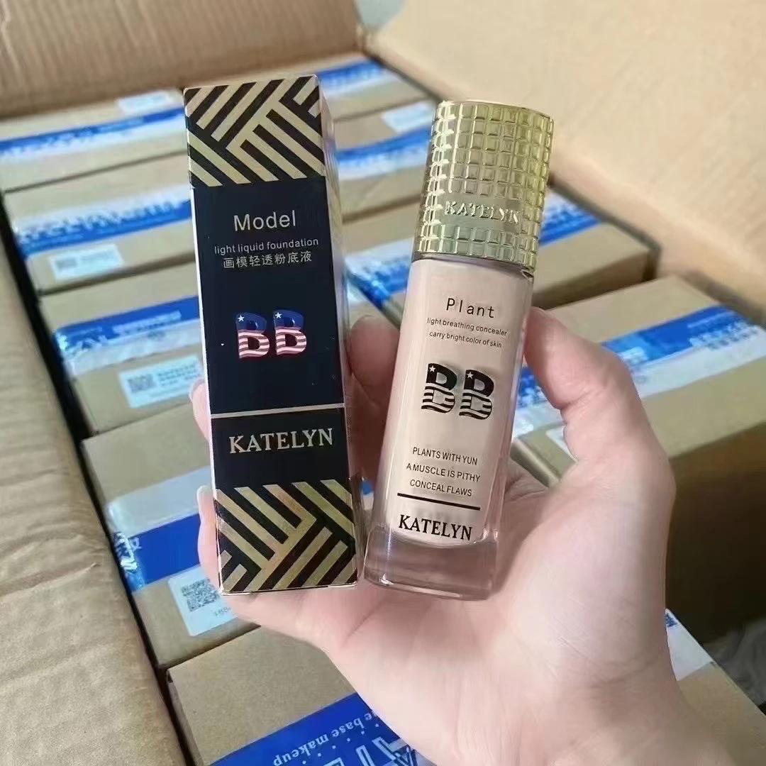 阿吉拉姆粉底液卡特莲画模轻透粉底液 卡特莲粉底液