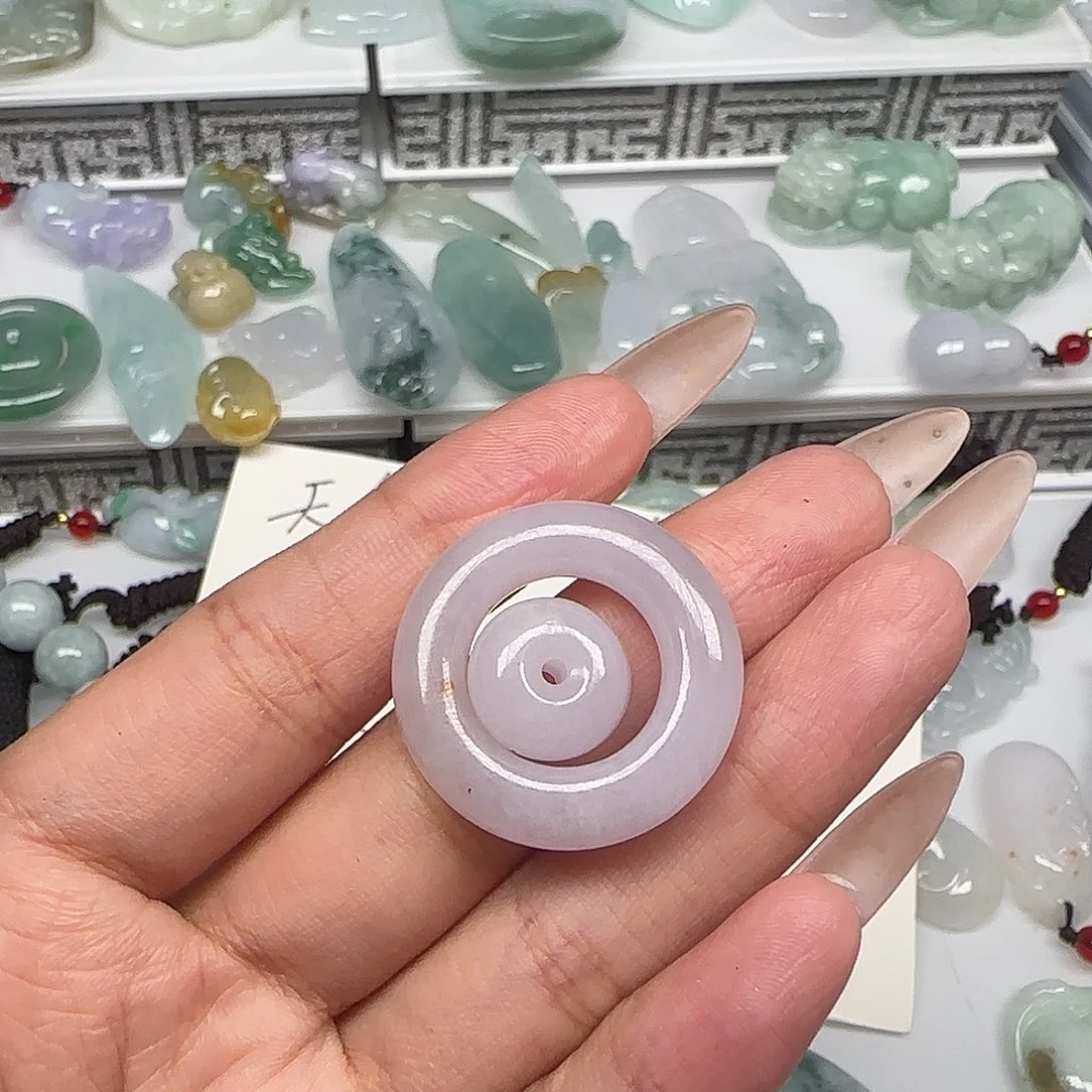 翡翠未镶嵌颈饰56