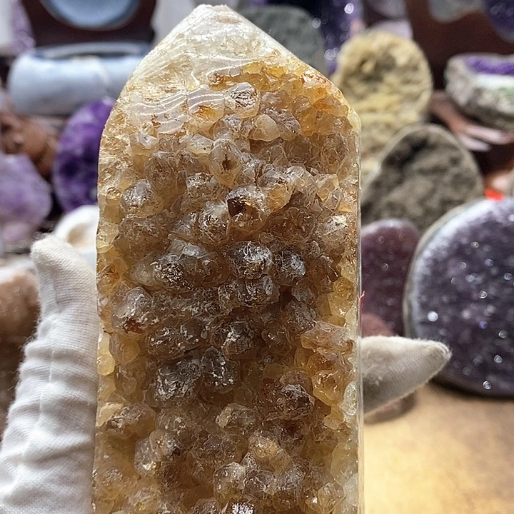 水晶珠宝半成品未镶嵌晶柱21