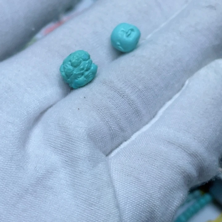 花***海未镶嵌绿松石其他
