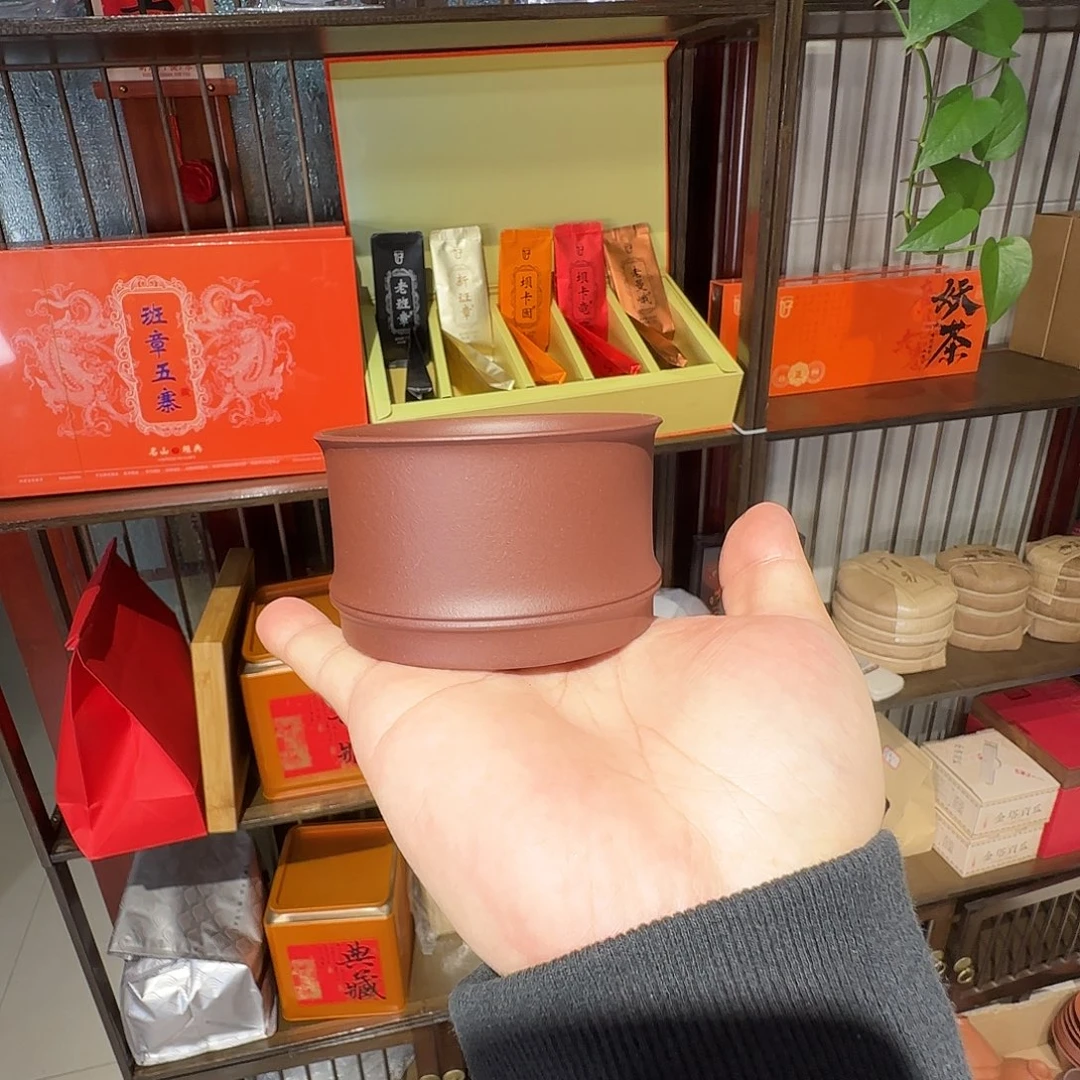 茶壶紫砂杯子紫泥