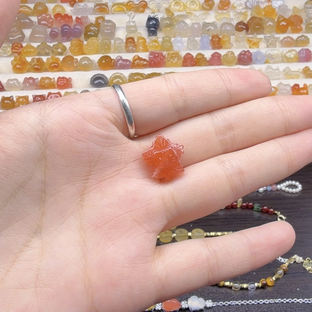 玛瑙/玉髓合金颈饰