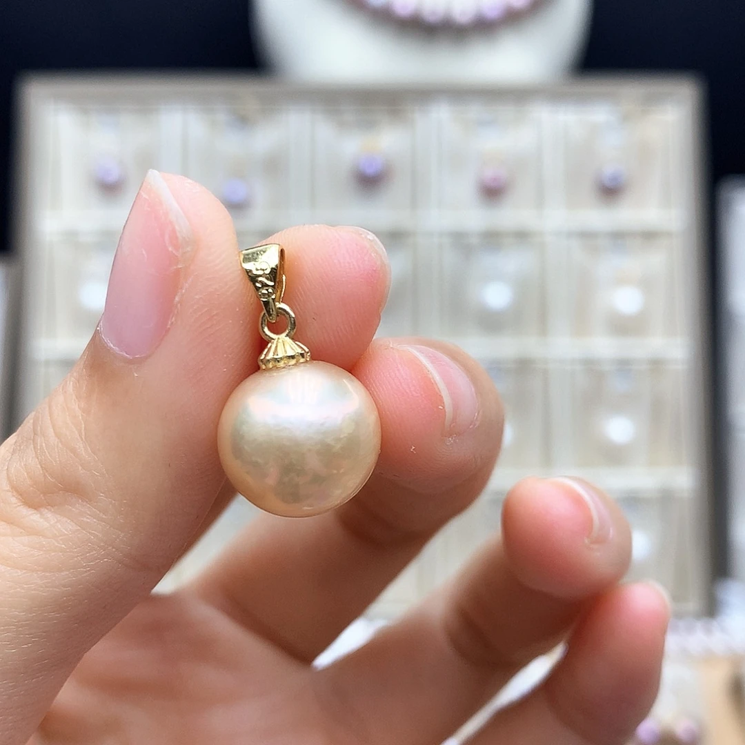 吊坠(不含链)合金淡水珍珠
