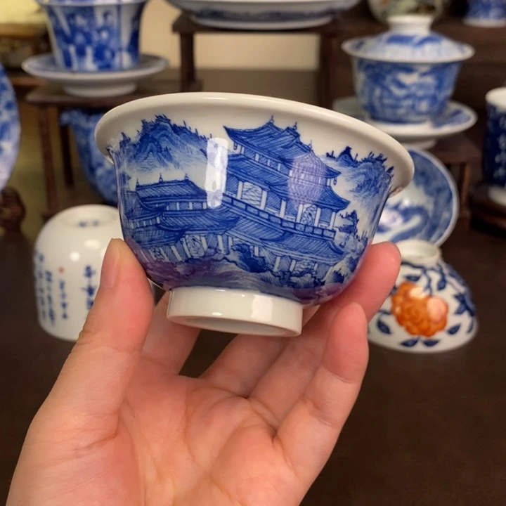 景德镇陶瓷手工手绘