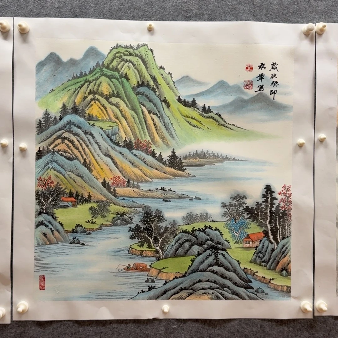 国画四尺斗方哈哈哈哈