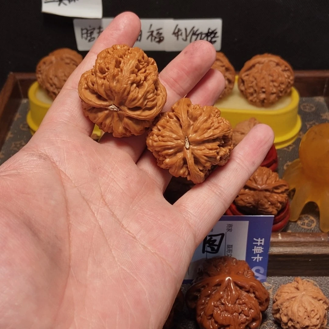 吊坠文玩核桃@***忘粗筋