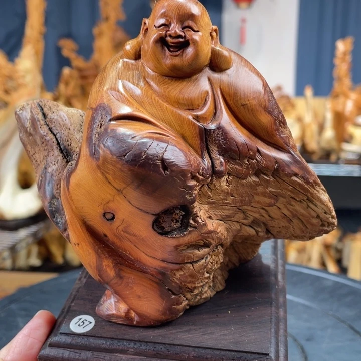 柏木（崖柏）手把件