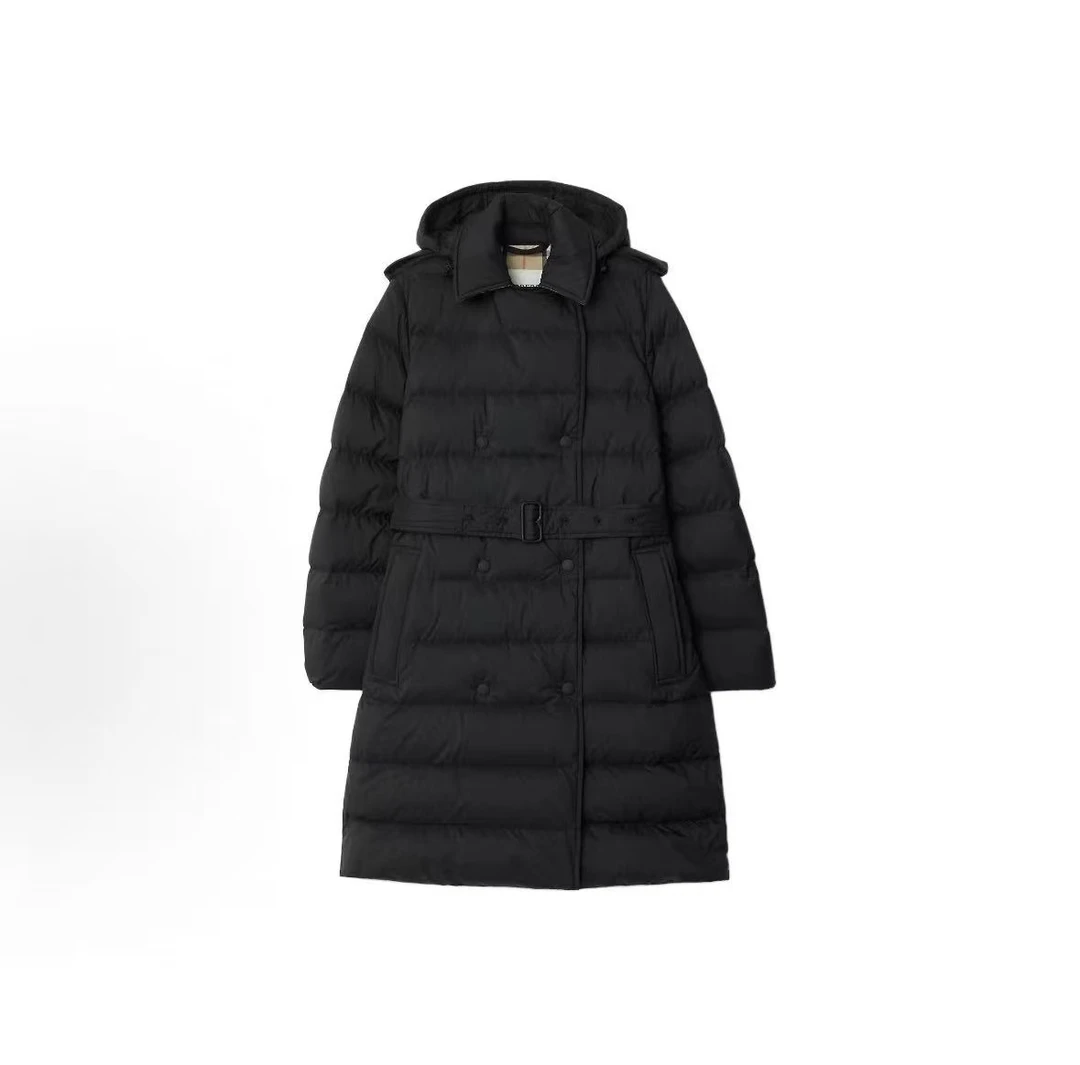 ZHAO WANNUO 丨bbr新国标90白鸭绒过膝长款羽绒服NC1129