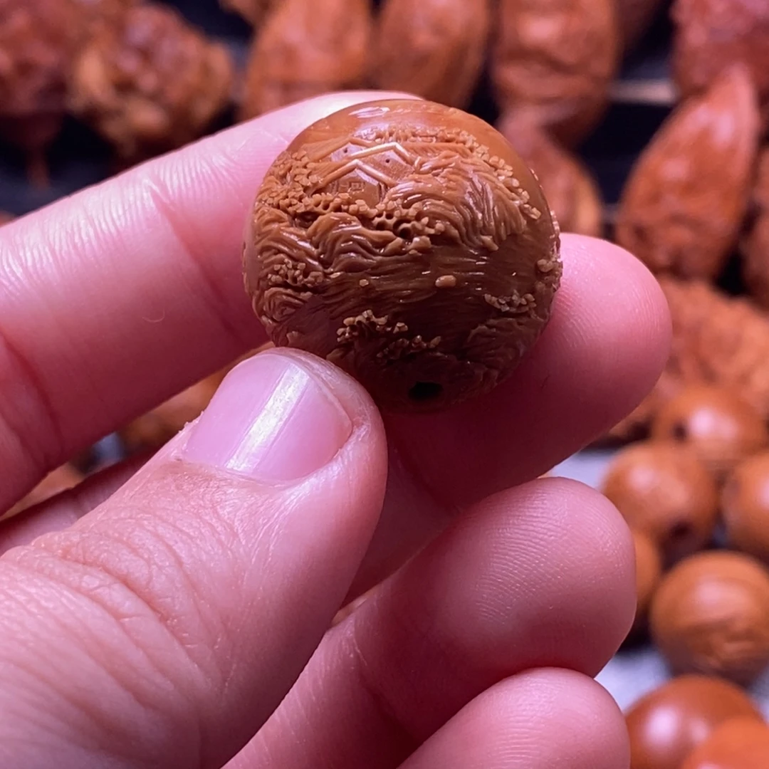 橄榄核手串/手链2.2光珠风景单子