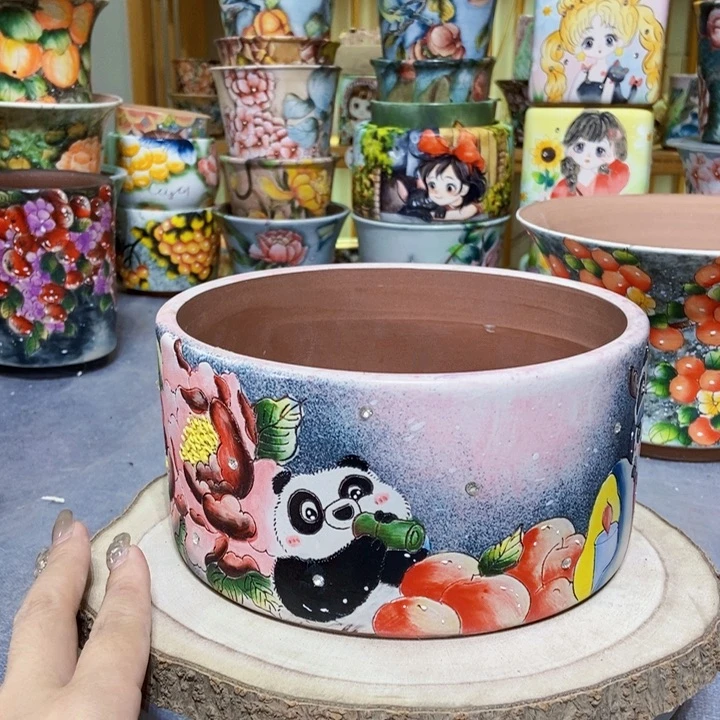 景德镇艺术手绘作品