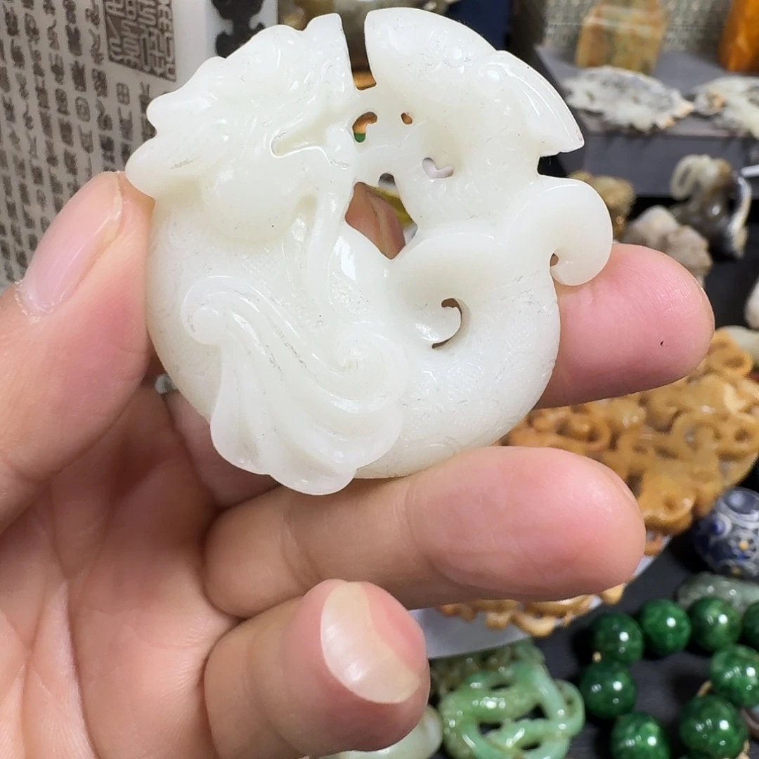 和田玉（糖玉）未镶嵌挂件