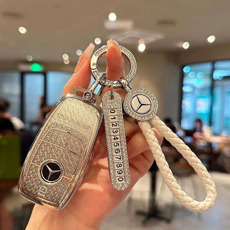 2025款奔驰GLB220钥匙套新款GLA200汽车GLA220专用高端男女包壳扣